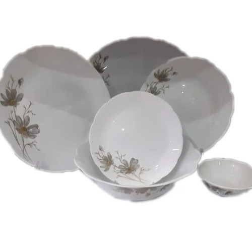 سرویس ارکوپال ۲۶ پارچه نیلوفری مدل ژالین طوسی