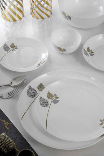 سرویس ارکوپال ۲۶ پارچه طرح شاخه نبات