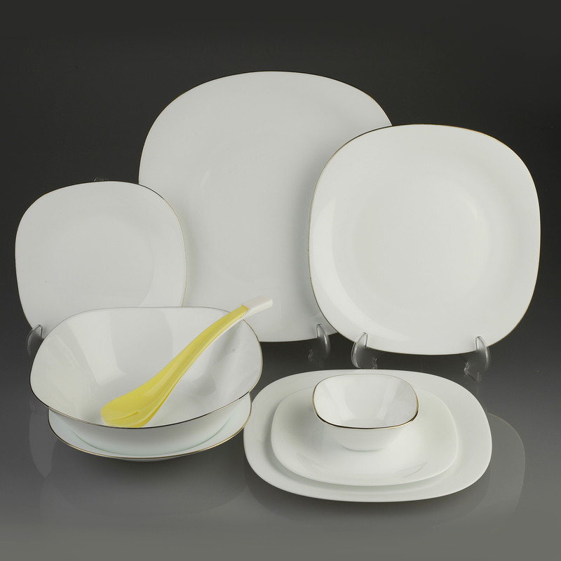 سرویس ارکوپال ۲۶ پارچه  طرح مربع