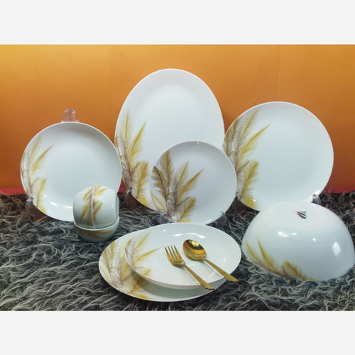 سرویس ارکوپال ۲۶ پارچه مدل کالر فیدار طلایی