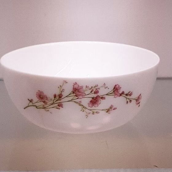 سرویس 26 پارچه گرد طرح بهار صورتی گلدن اپال کپی