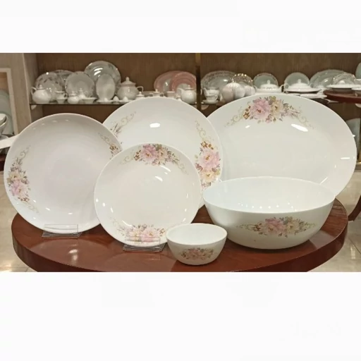 سرویس ارکوپال ۲۶ پارچه مدل سولماز صورتی